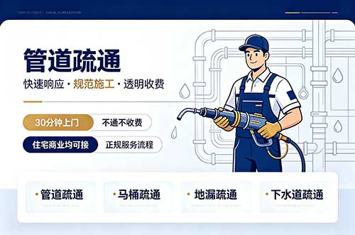 庐江管道疏通