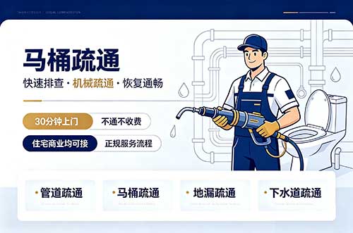 庐江马桶疏通