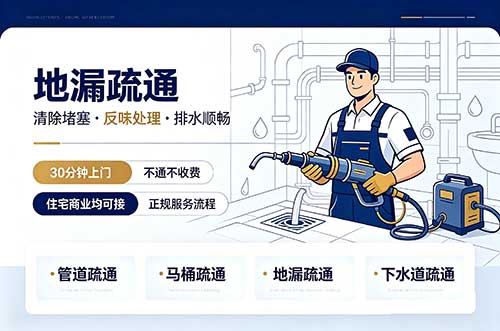 庐江地漏疏通