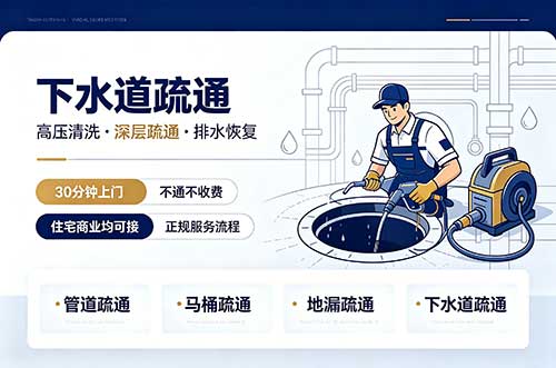 庐江下水道疏通